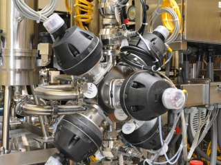 Chromatography Skid pH, Conductivity, and UV Instrumentation
